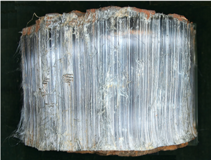 Blauwe asbest (Crodidoliet)