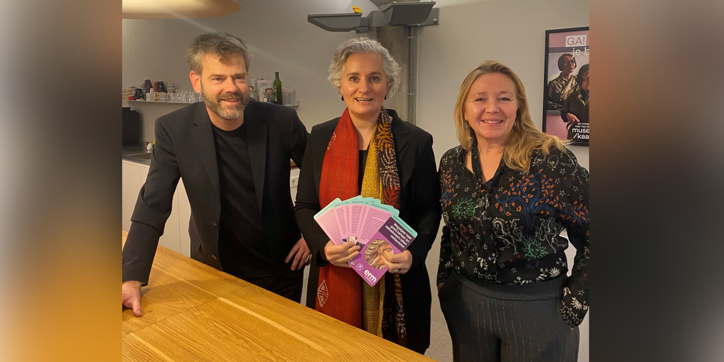 Vera Carasso, directeur museumvereniging: “Restauratoren zijn een essentiële schakel voor de museale collecties in Nederland.” 