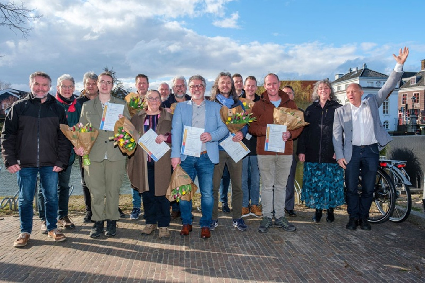 Diploma-uitreiking NCE Hovenier Historisch Groen: nieuwe generatie erfgoedhoveniers